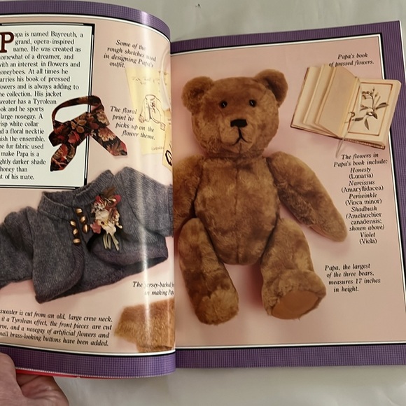 NWT Making Your Own Teddy Bear BOOK 1982 Bialosky Tynes Vintage Patterns Clothes - Picture 8 of 17